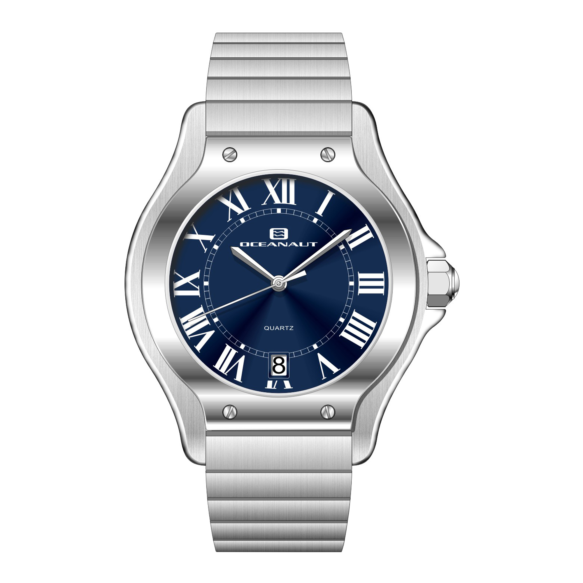 Oceanaut Rayonner 35mm Blue Dial Quartz Women's Watch OC1291