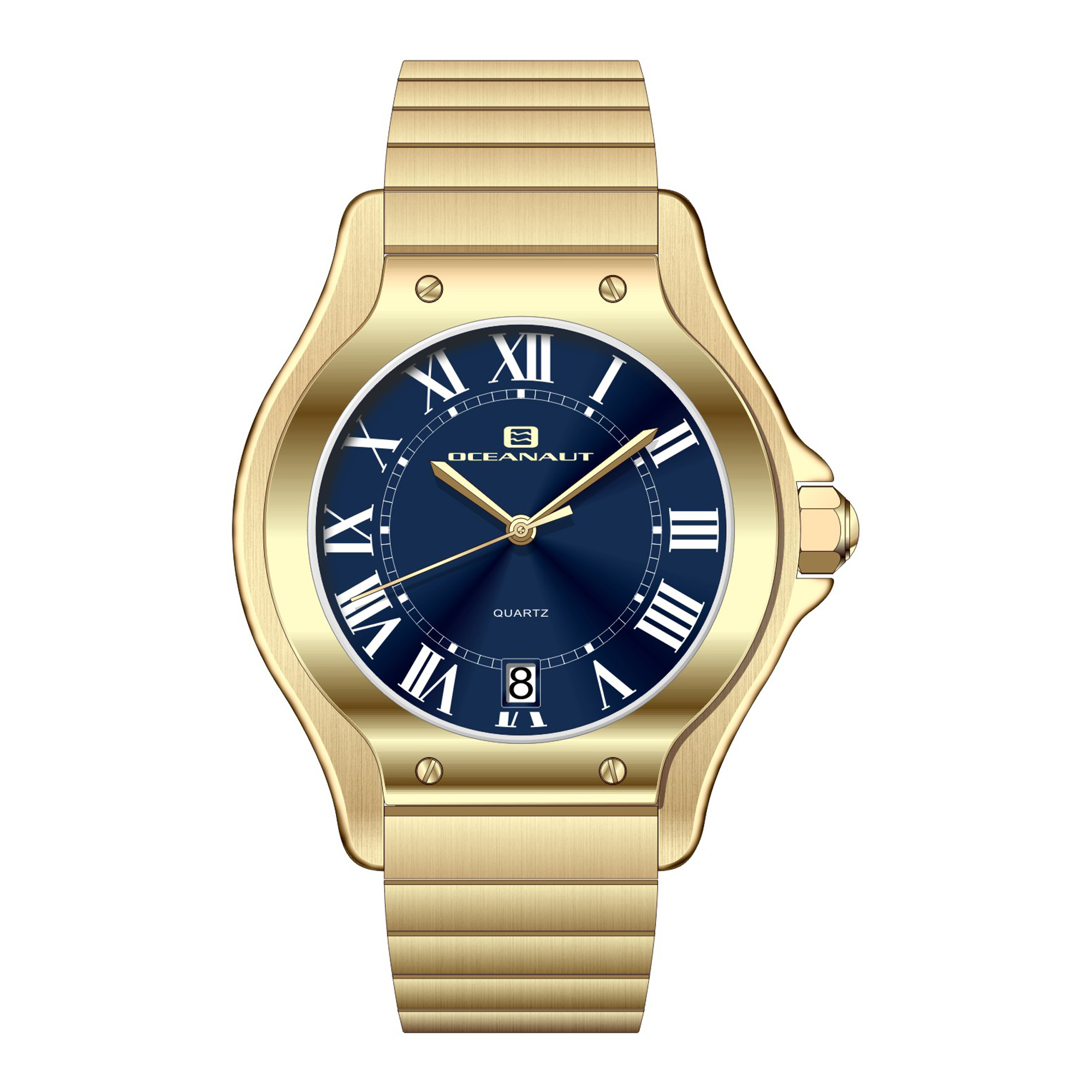 Oceanaut Rayonner 35mm Blue Dial Quartz Women's Watch OC1296