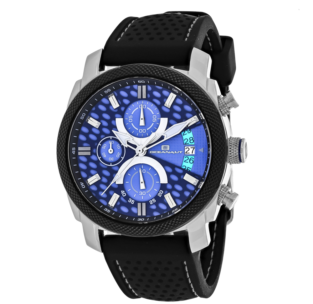 Oceanaut Kryptonite 42mm Blue Dial Quartz Men's Watch OC2320