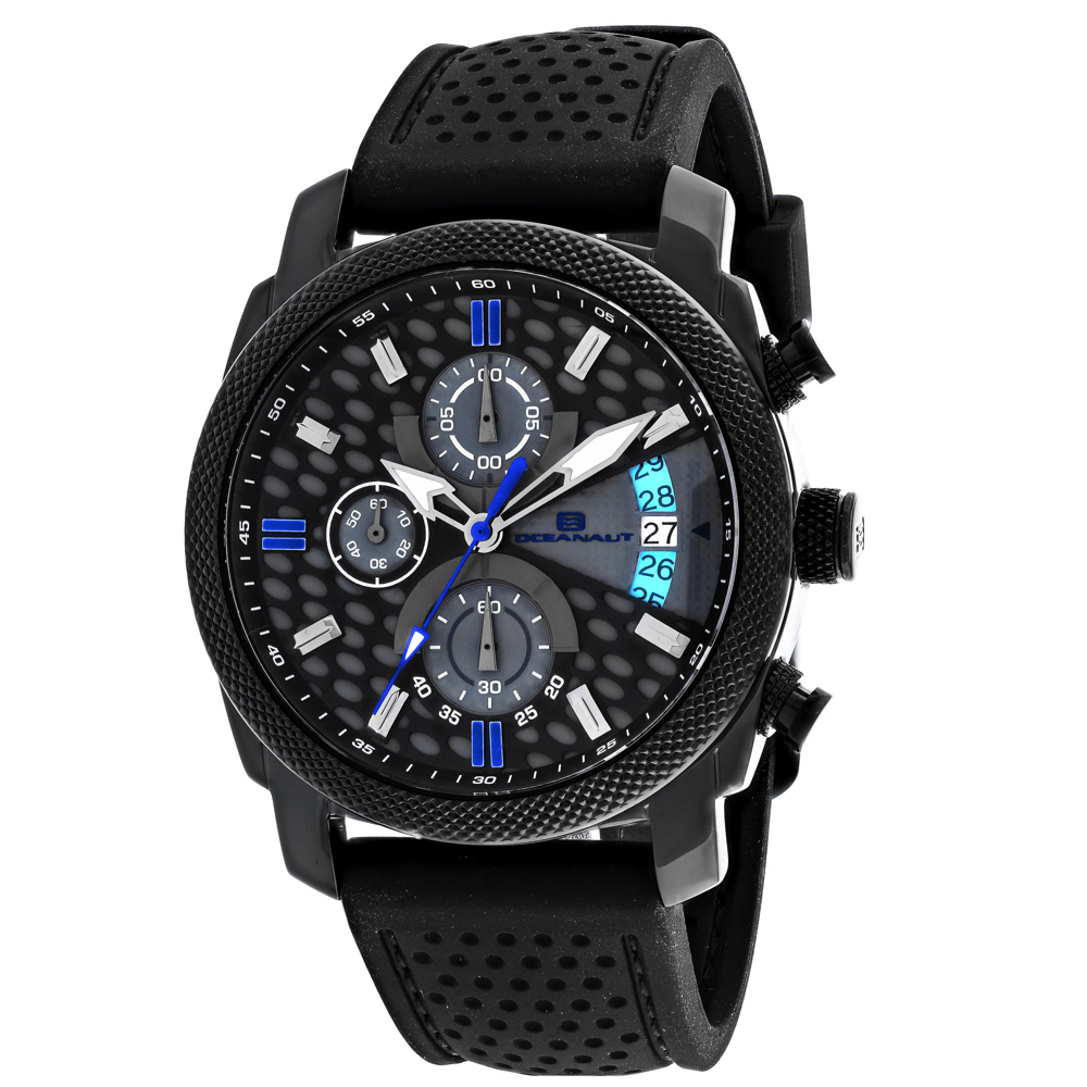 Oceanaut Kryptonite 42mm Black and Grey Dial Quartz Men's Watch OC2321