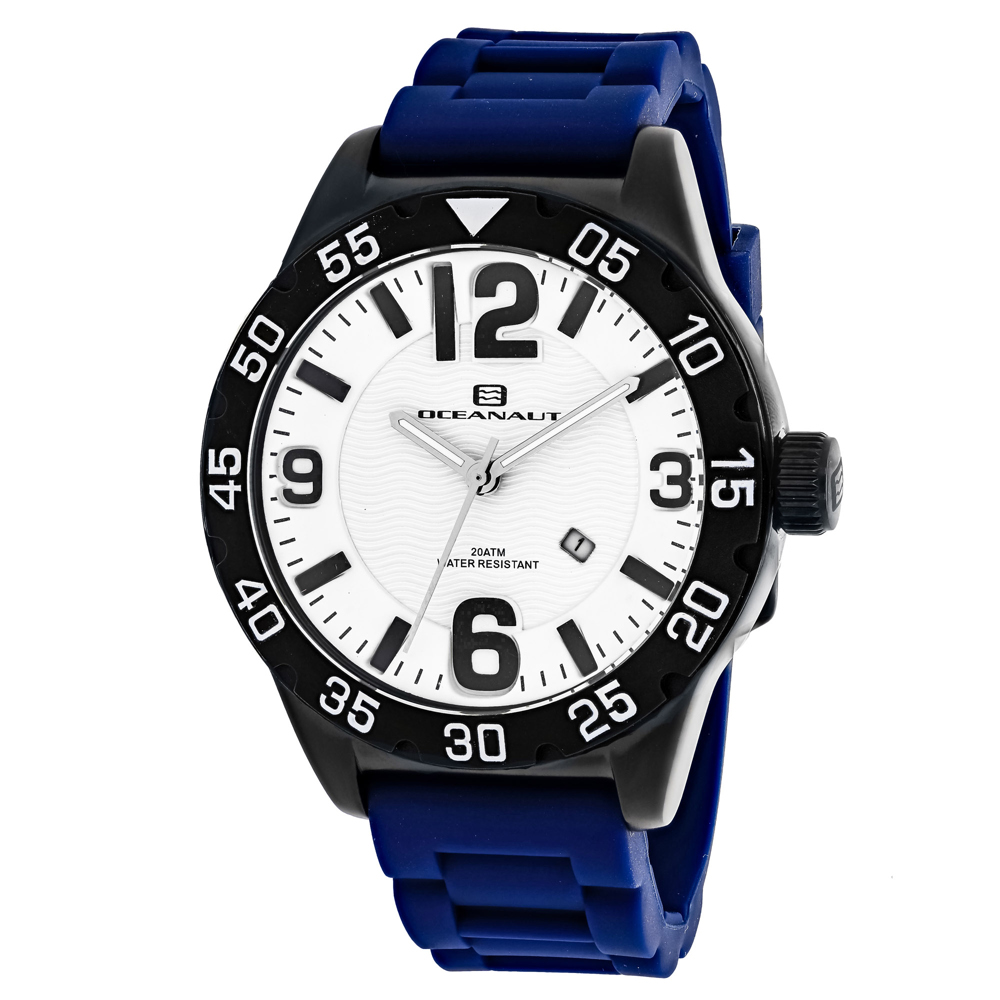 Oceanaut Aqua One 48mm White Dial Quartz Men's Watch OC2714