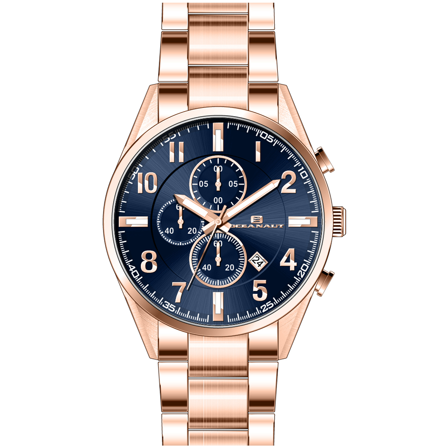 Oceanaut Escapade 46mm Blue Dial Quartz Men's Watch OC5857