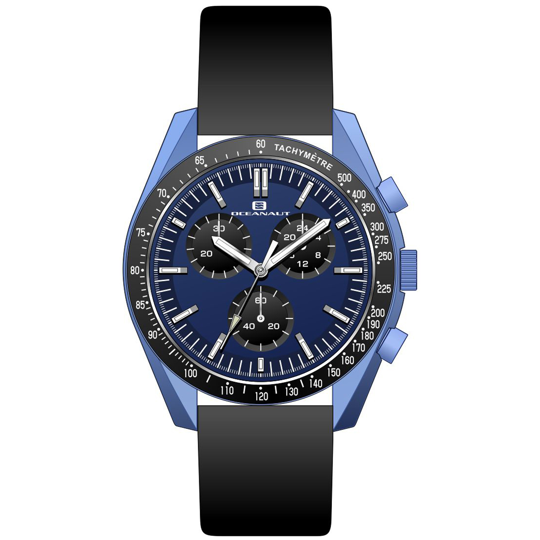 Oceanaut Orbit 40mm Blue Dial Quartz Men's Watch OC7583