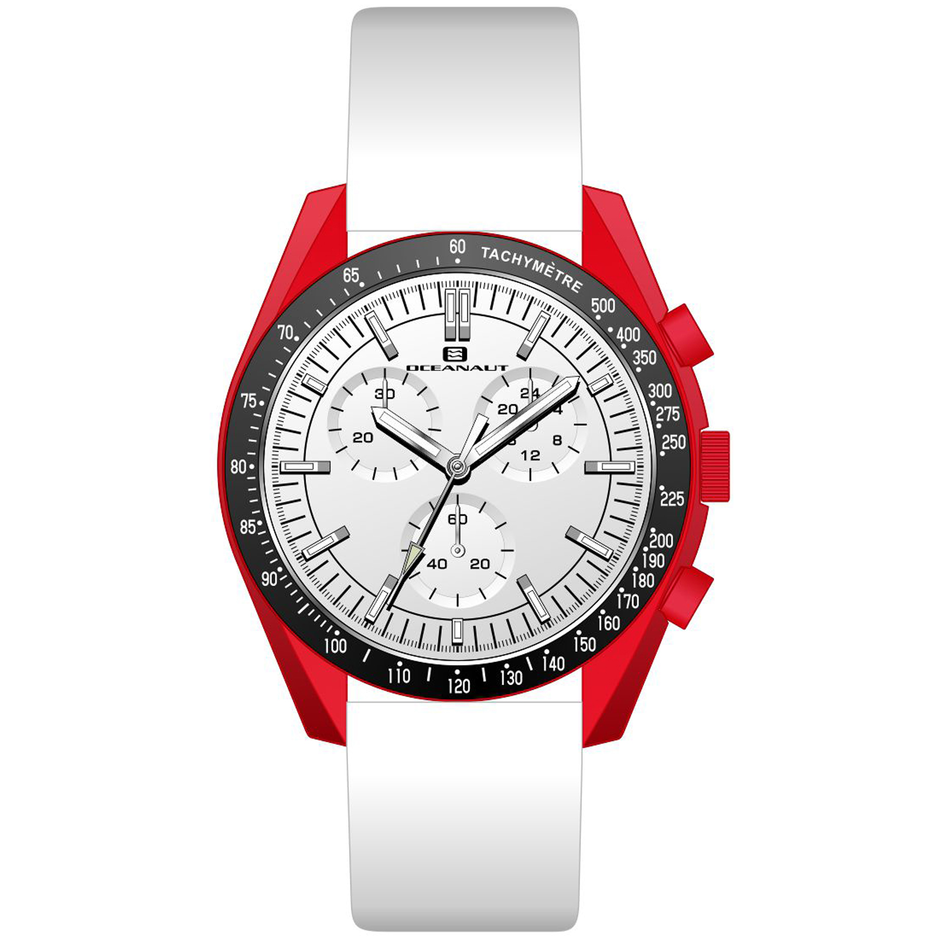 Oceanaut Orbit 40mm White Dial Quartz Men's Watch OC7588