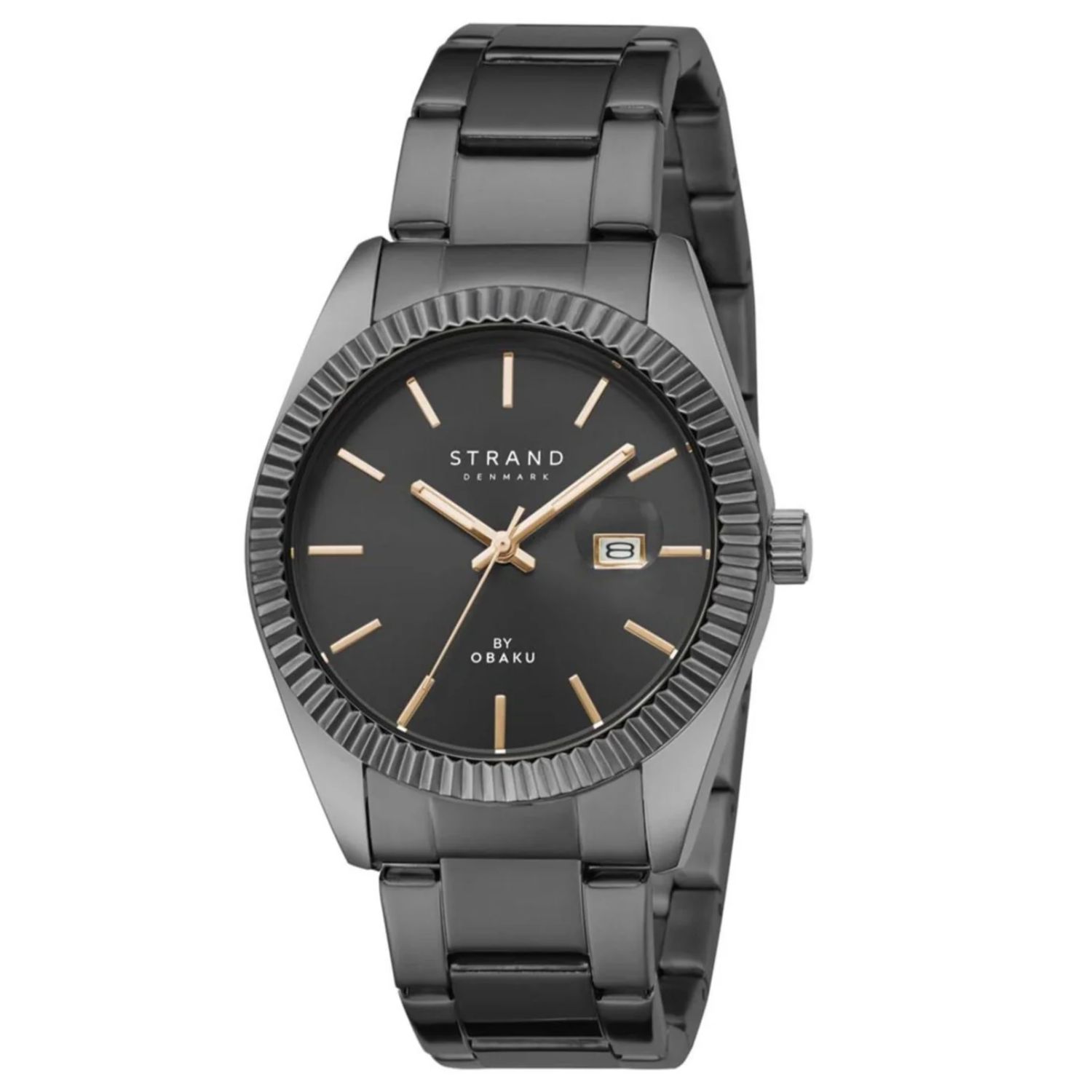 Obaku Wellington 36mm Black Dial Quartz Women's Watch S721LDBBSB-DS
