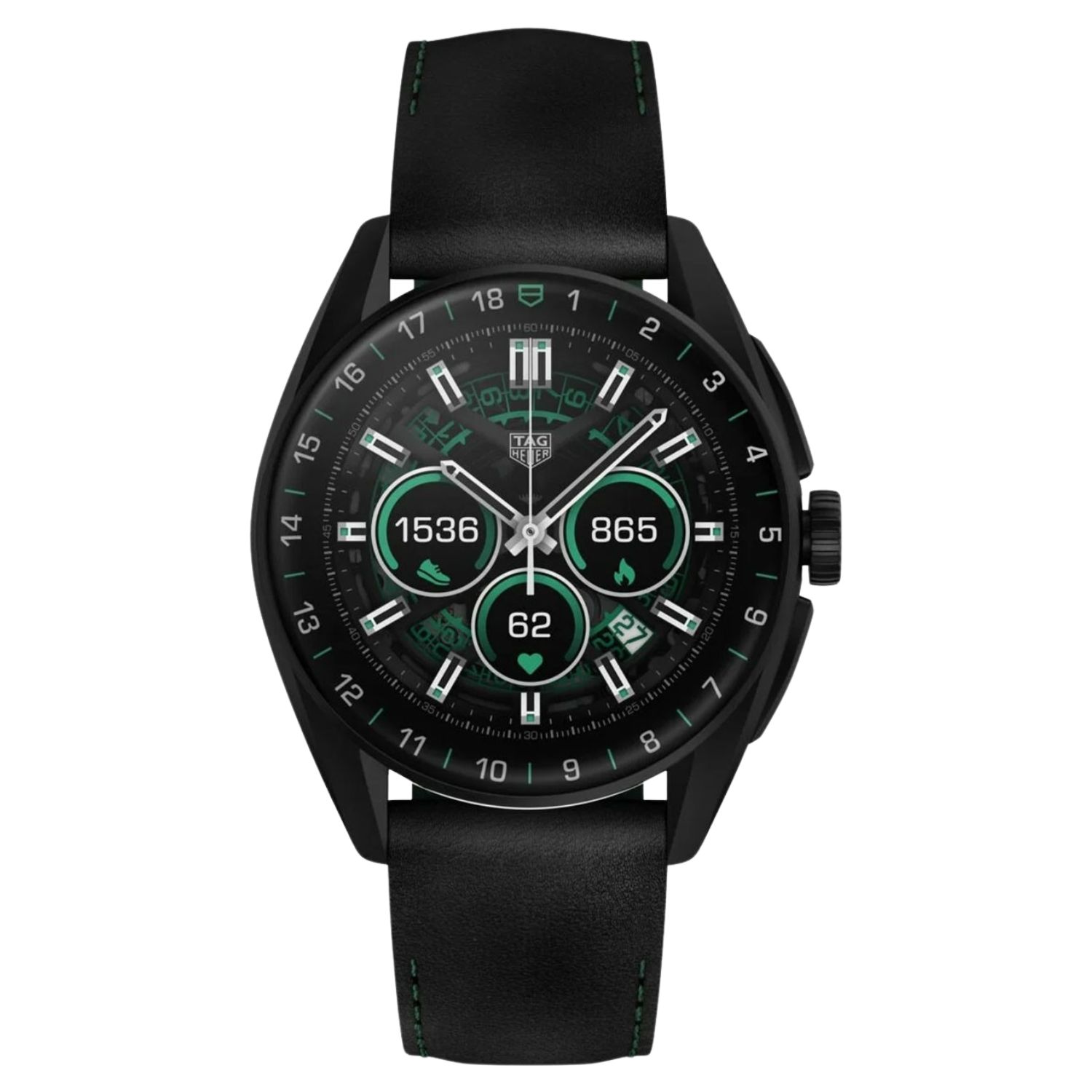 TAG Heuer Connected Golf 42mm Digital Dial Men's Smartwatch SBR8080.EB0284