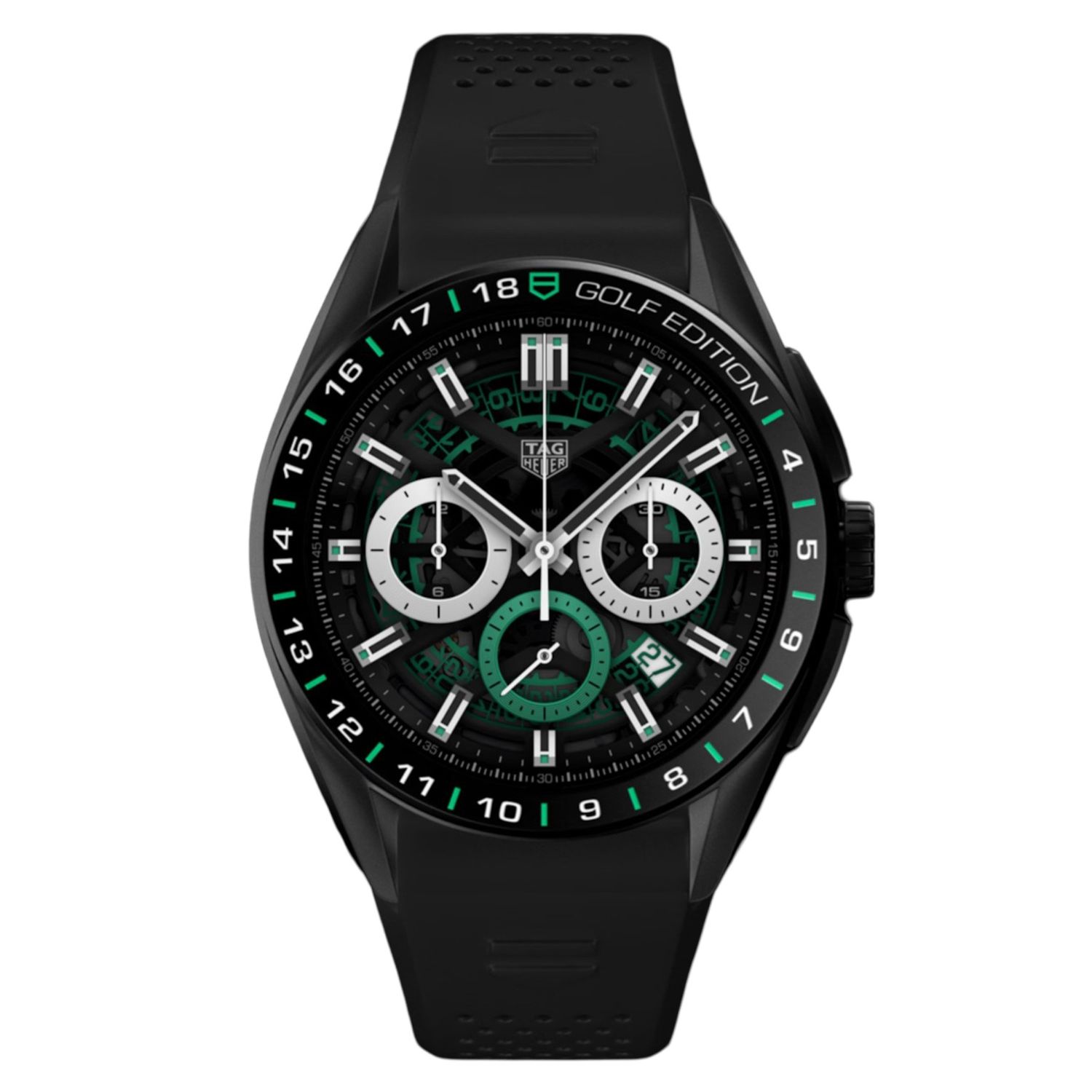 TAG Heuer Connected Golf 45mm Digital Dial Men's Smartwatch SBR8A81.EB0251
