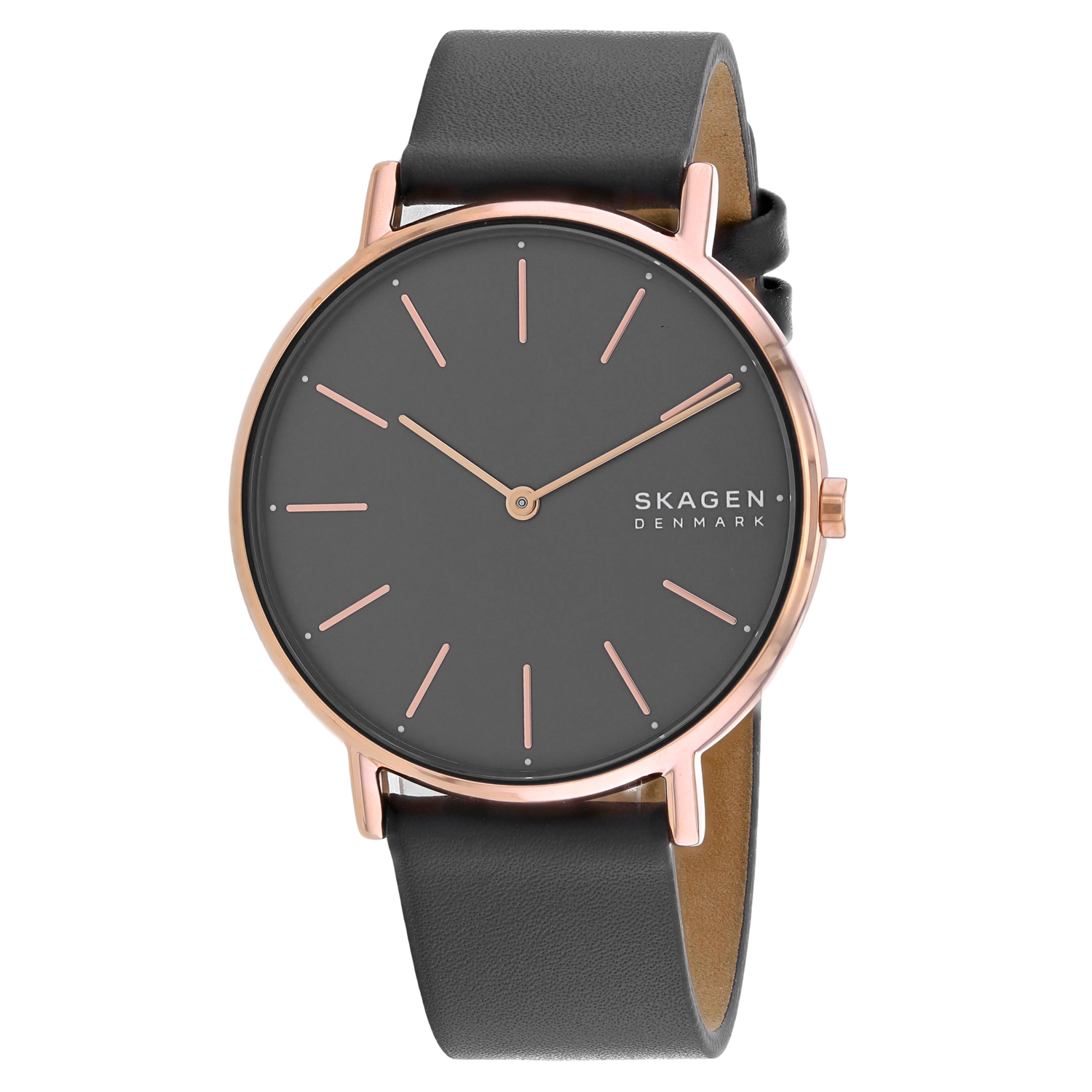 Skagen Signatur 38mm Grey Dial Quartz Women's Watch SKW2794
