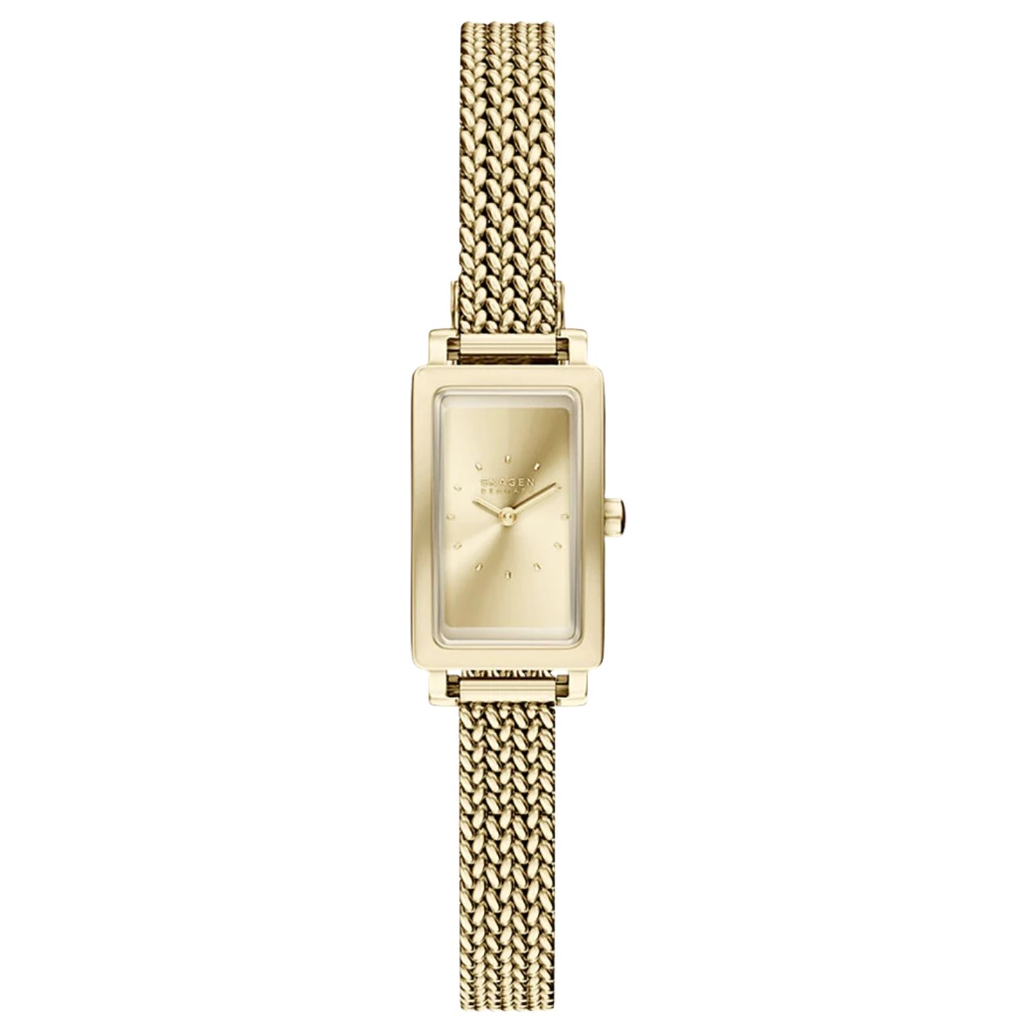 Skagen Hagen 30mm Yellow Dial Quartz Women's Watch SKW3178