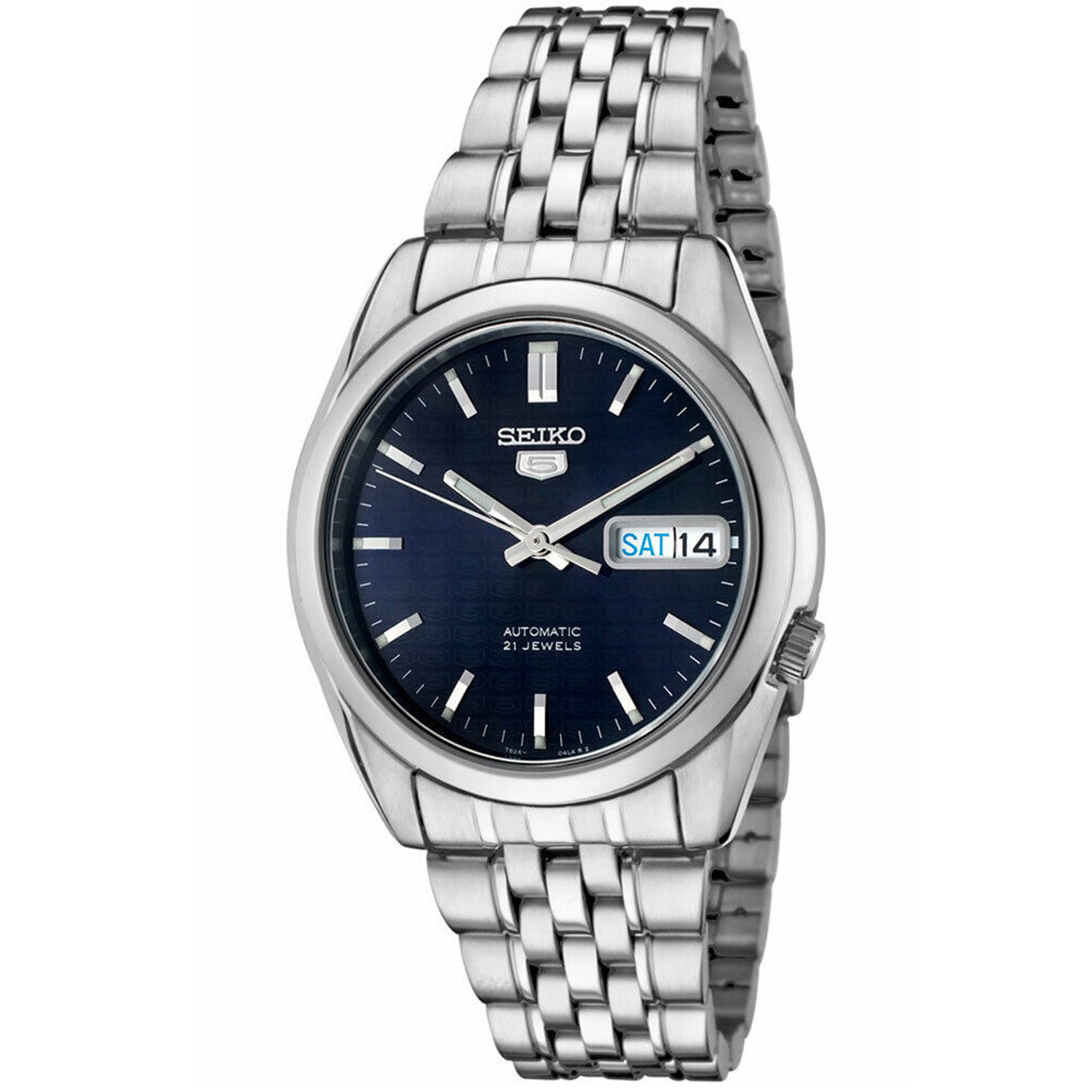 Seiko Seiko 5 37mm Blue Dial Japanese Automatic Men's Watch SNK357K1