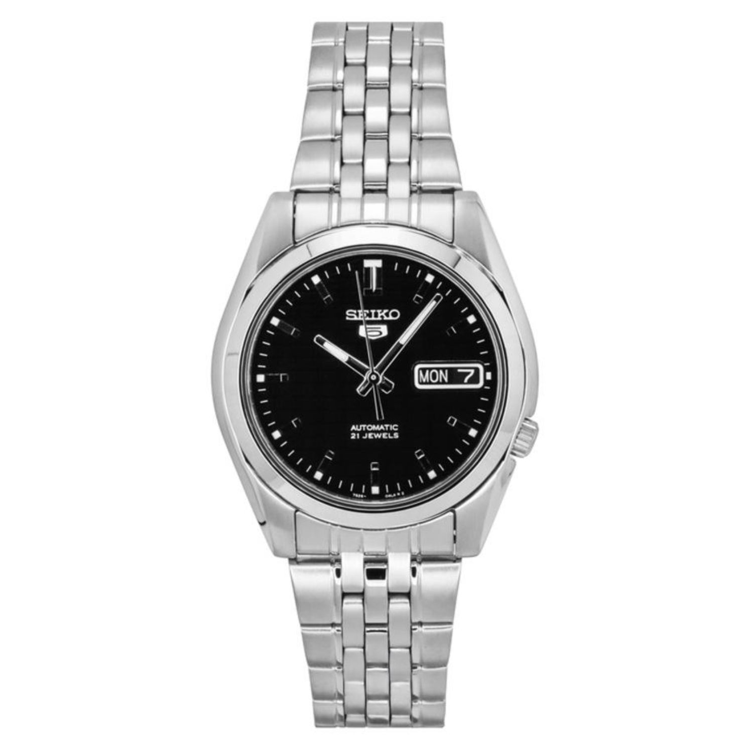 Seiko Classic 37mm Black Dial Automatic Men's Watch SNK361K1