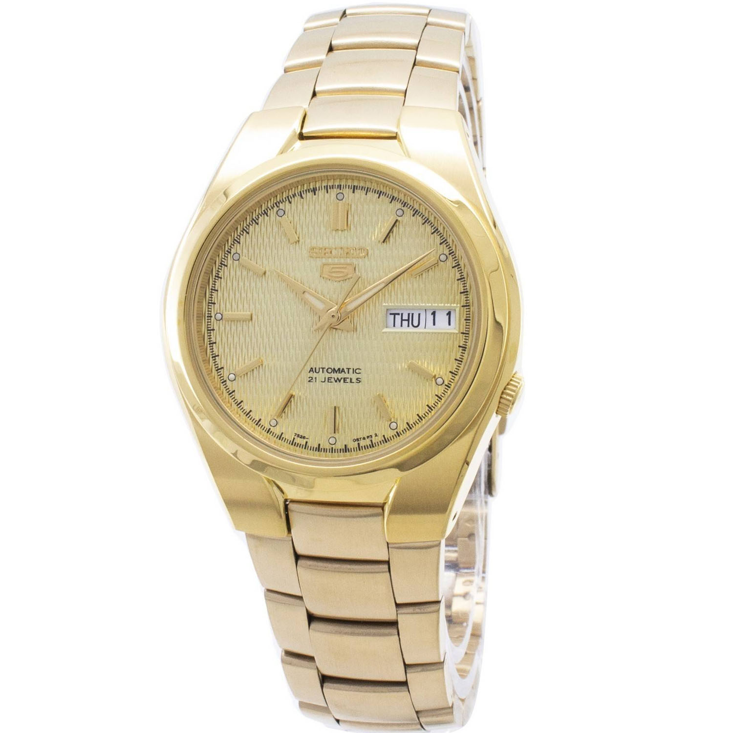 Seiko Classic 38mm Gold Dial Automatic Men's Watch SNK610K1