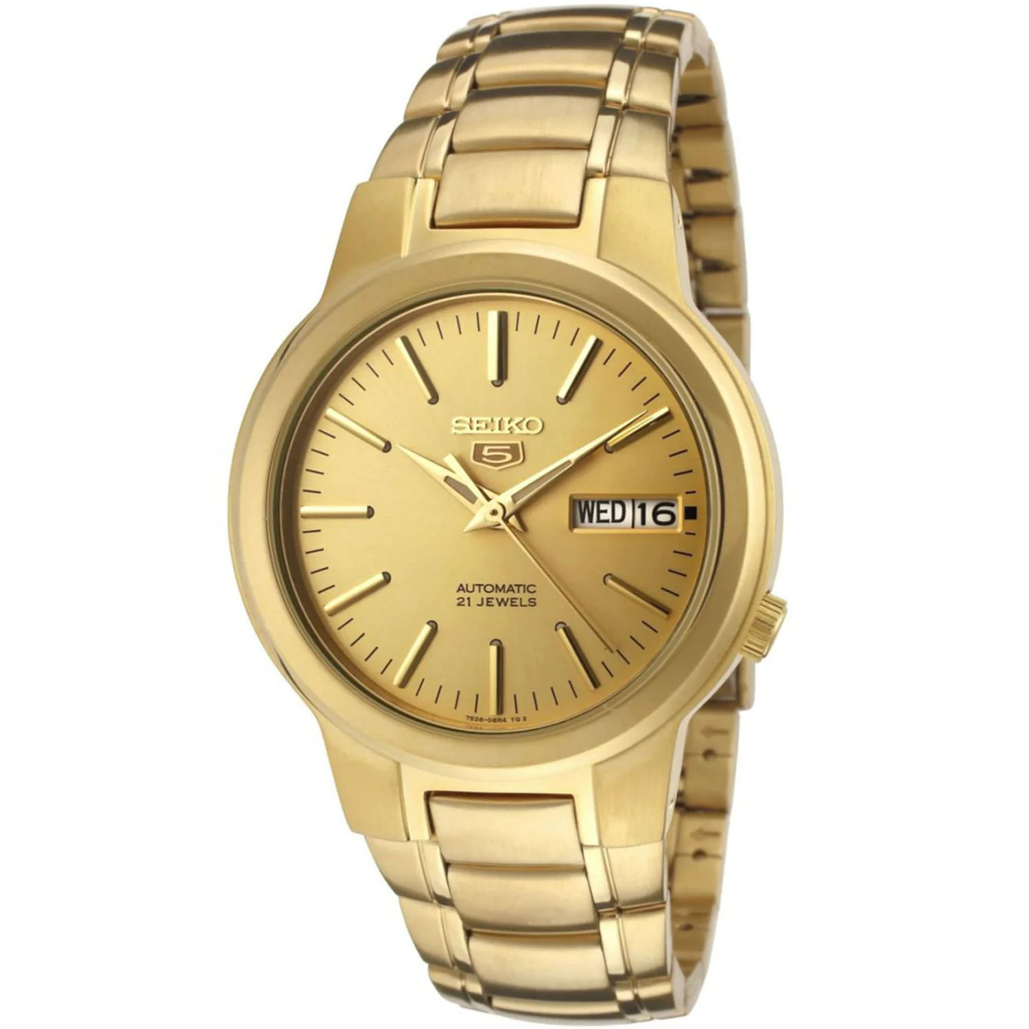 Seiko Classic 38mm Gold Dial Automatic Men's Watch SNKA10K1