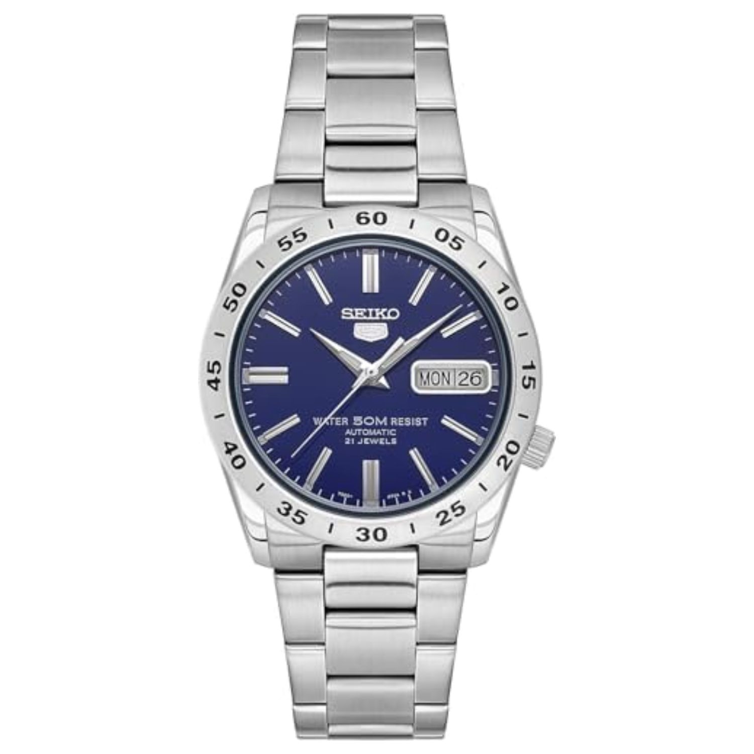 Seiko Classic 37mm Blue Dial Quartz Men's Watch SNKD99K1