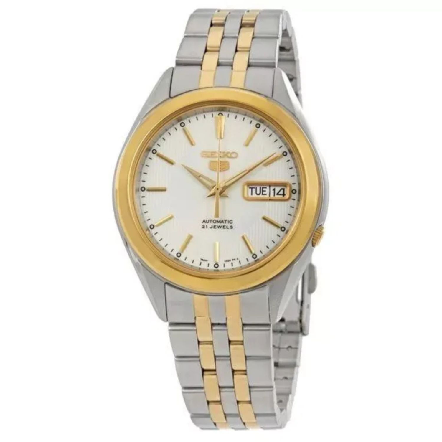 Seiko Classic 38mm Gold Dial Automatic Men's Watch SNKL24K1