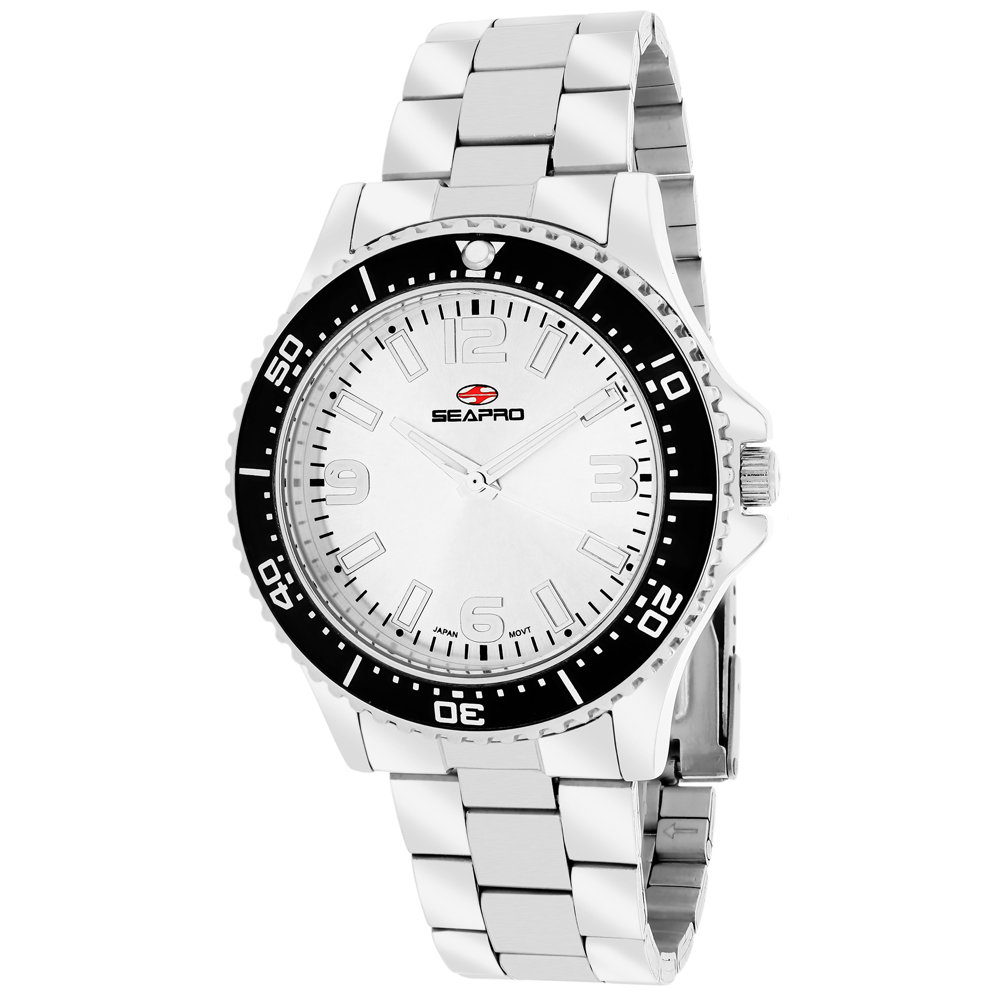 Seapro Tideway 40mm White Dial Quartz Women's Watch SP5410