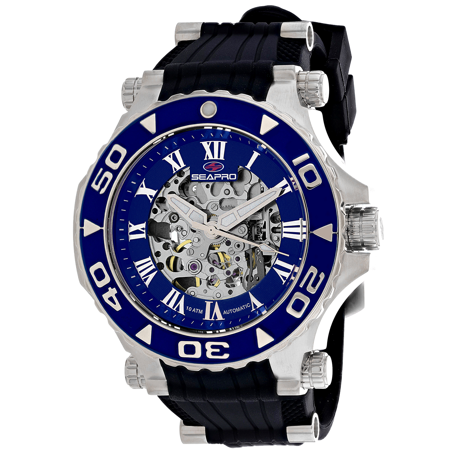 Seapro Seaway 50mm Blue Dial Automatic Men's Watch SP7750