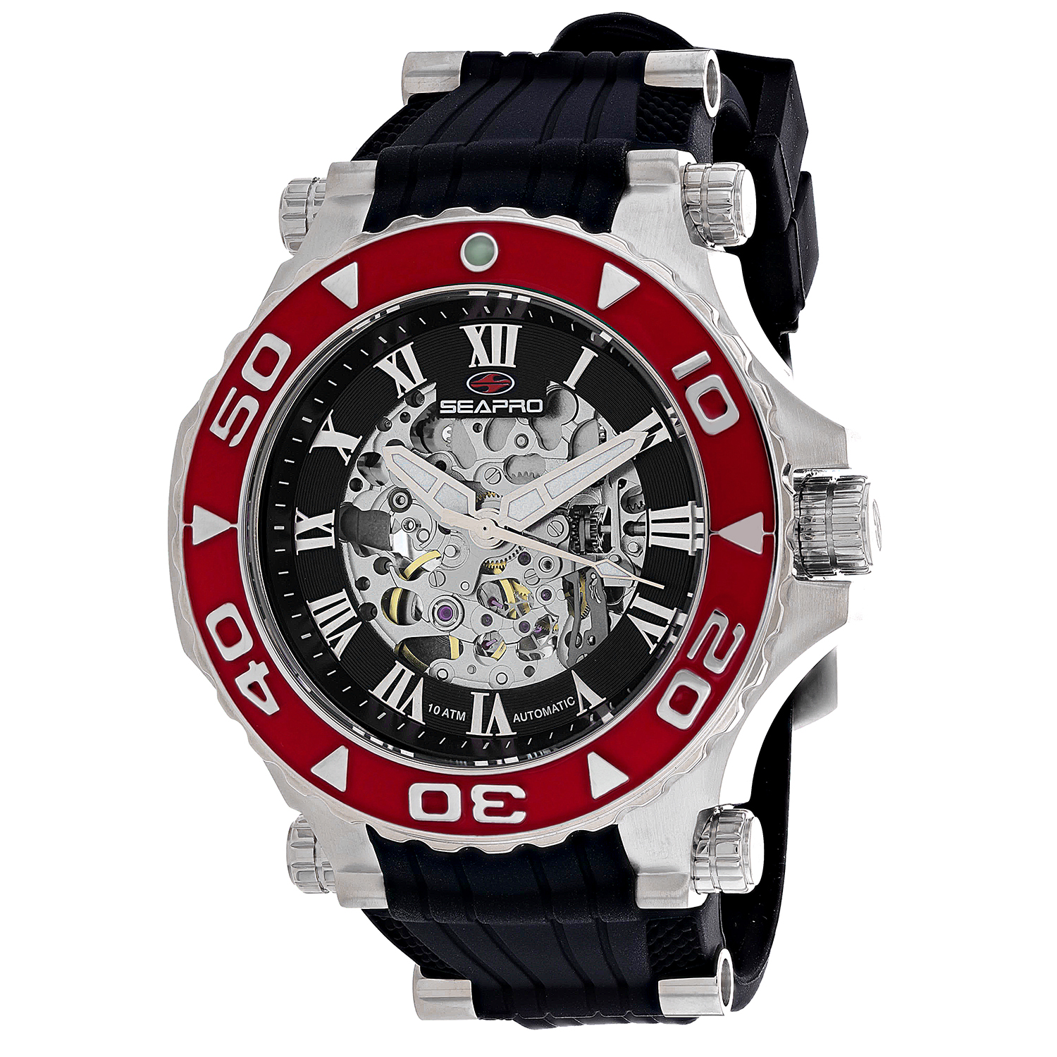 Seapro Seaway 50mm Black Dial Automatic Men's Watch SP7751