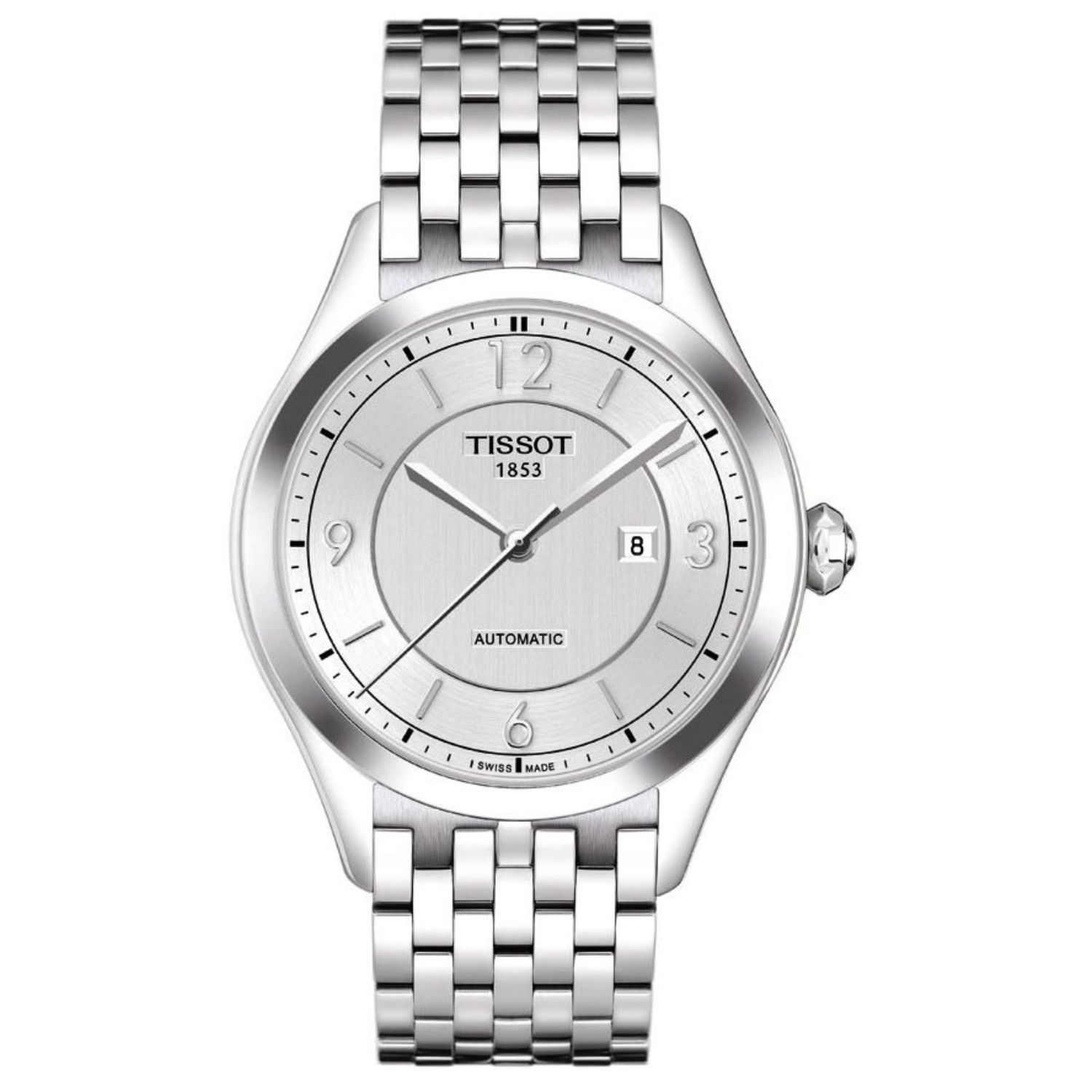 Tissot T-Classic 33mm Silver Dial Automatic Women's Watch T0382071103700