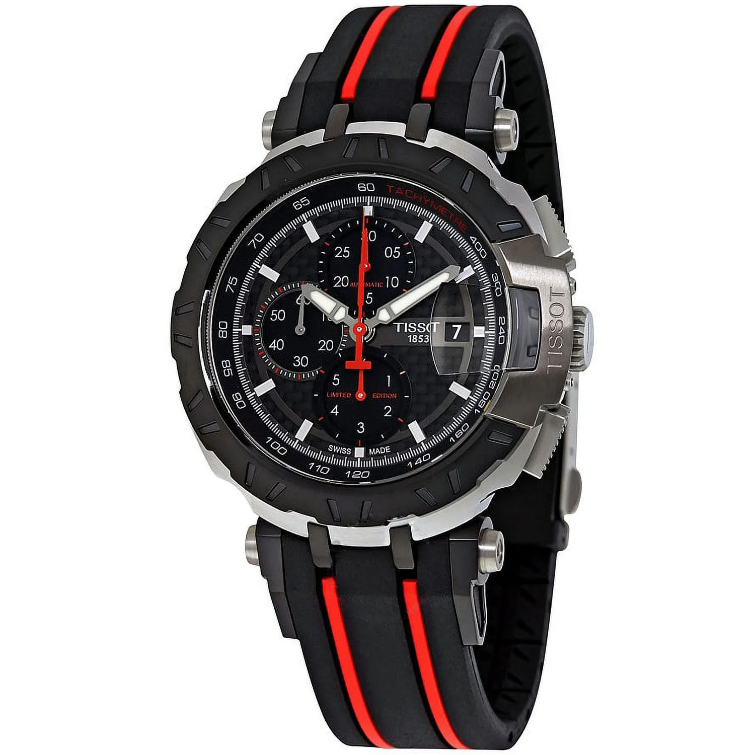 Tissot Men's T-Race Moto GP Black Dial Watch - T0924272720100 | eBay