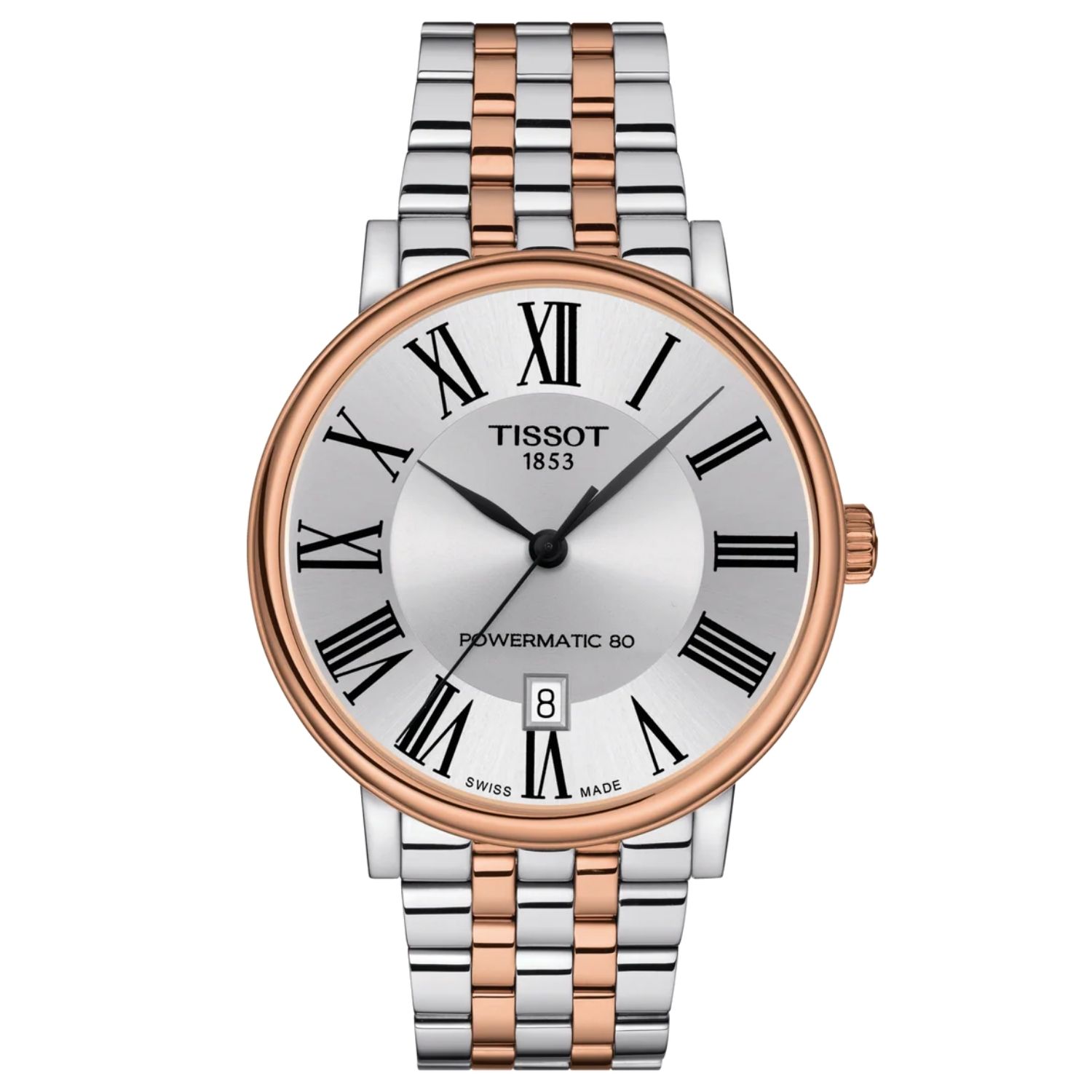 Tissot Carson 40mm Silver Dial Quartz Men's Watch T1224072203300
