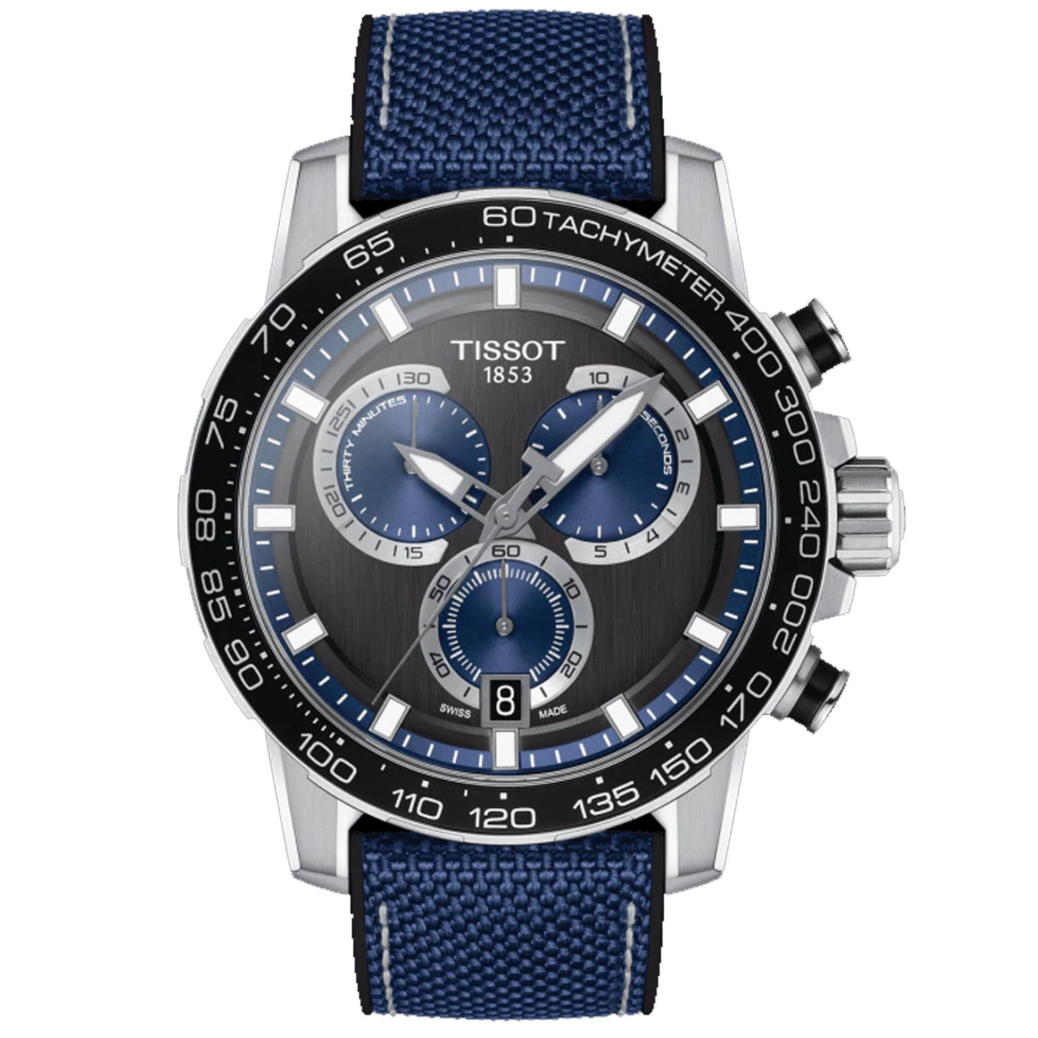 Tissot Supersport 46mm Black Dial Quartz Men's Watch T1256171705103