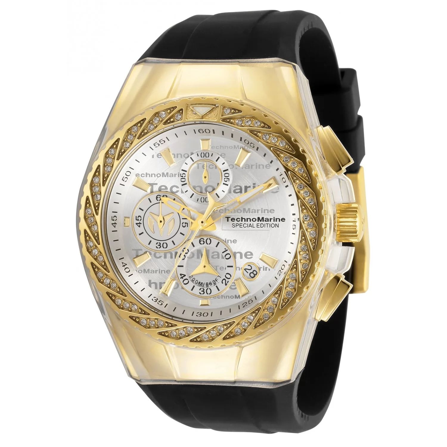TechnoMarine Cruise 45mm Silver Dial Quartz Men's Watch TM-117002