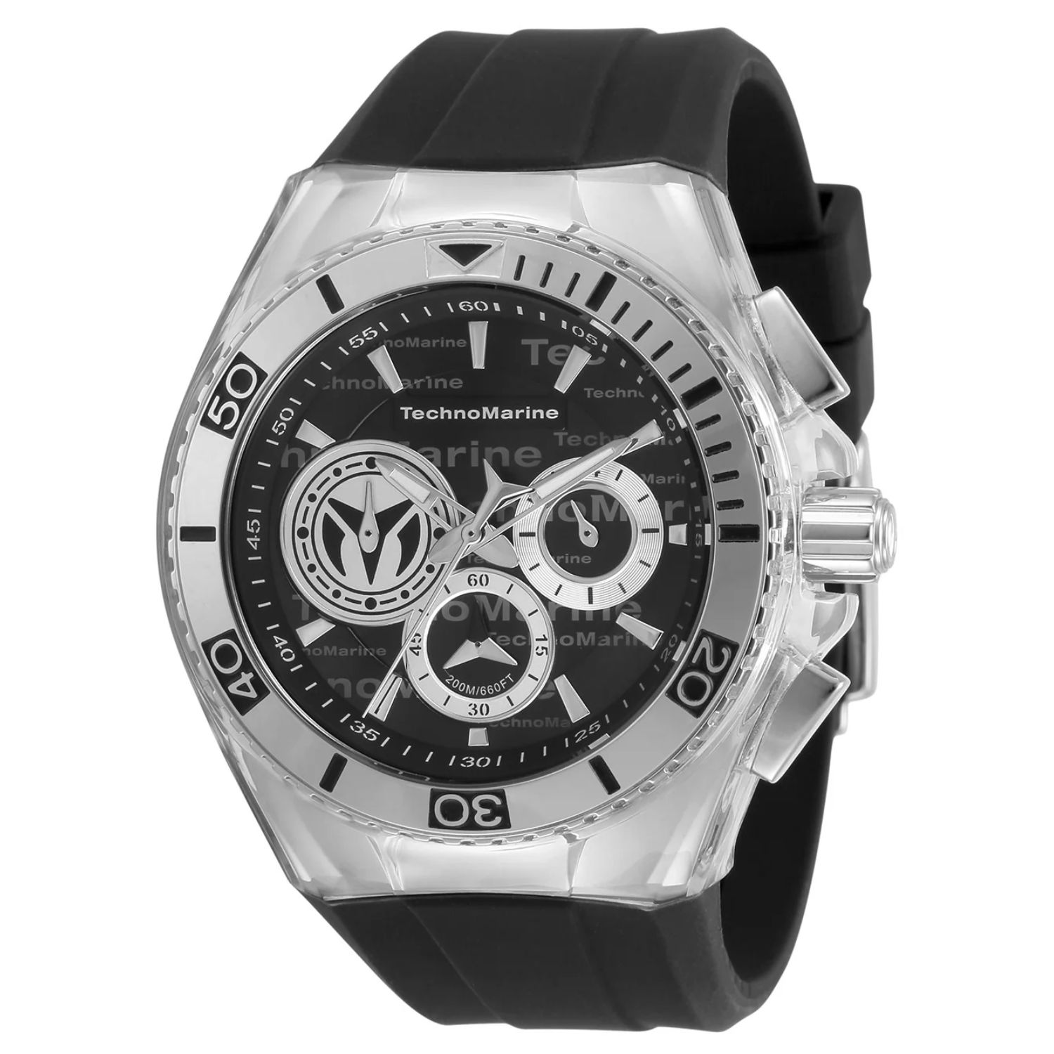 TechnoMarine 47mm Black and Grey Dial Quartz Men's Watch TM-118119
