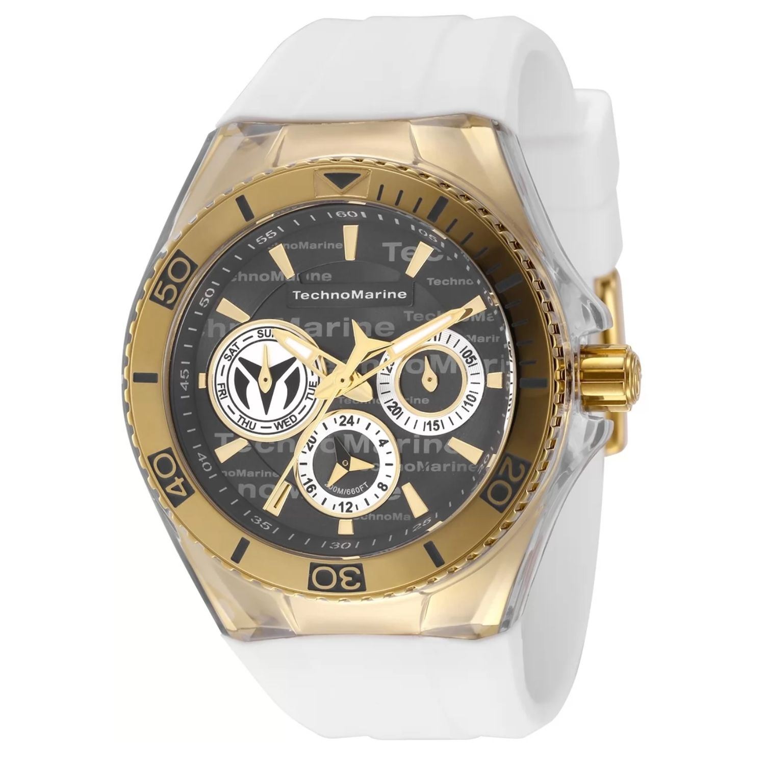 TechnoMarine Cruise 41mm Black Dial Quartz Women's Watch TM-118134