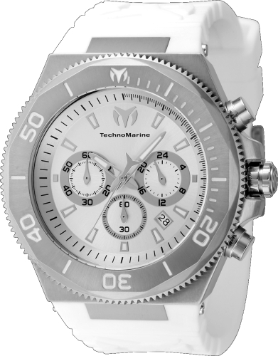 TechnoMarine Manta 49mm Black Dial Quartz Men's Watch TM-224015