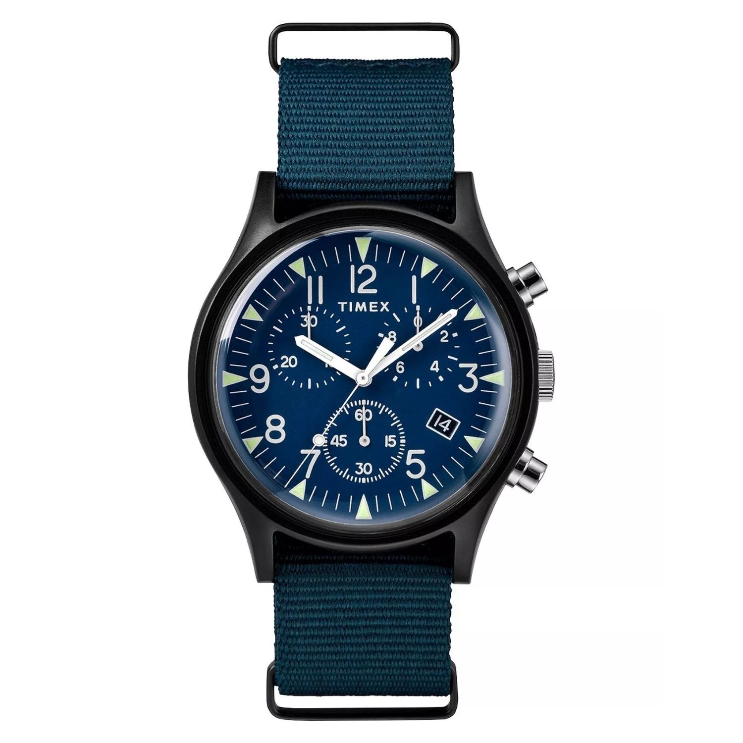 Timex MK1 40mm Blue Dial Quartz Men's Watch TW2R67600