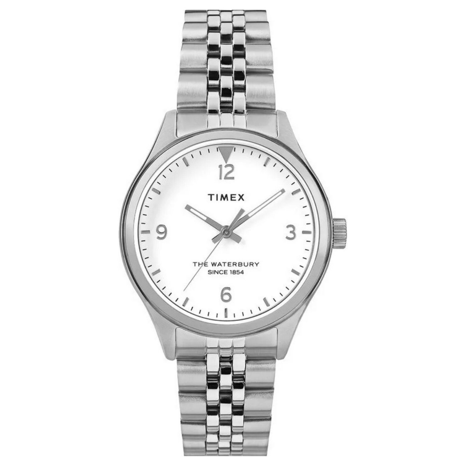 Timex Classic 34mm White Dial Quartz Women's Watch TW2R69400