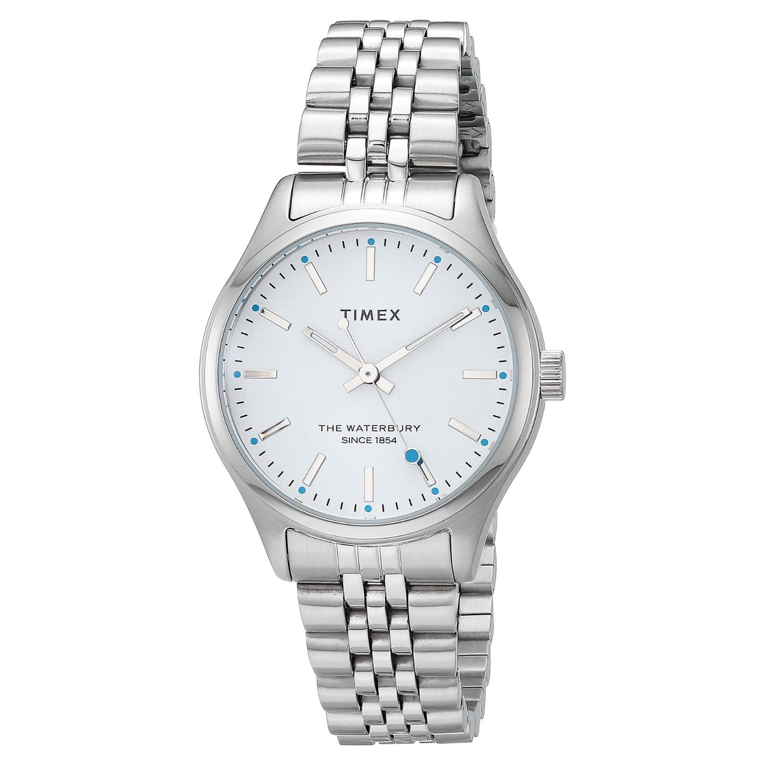 Timex Classic 34mm White Dial Quartz Women's Watch TW2U23400