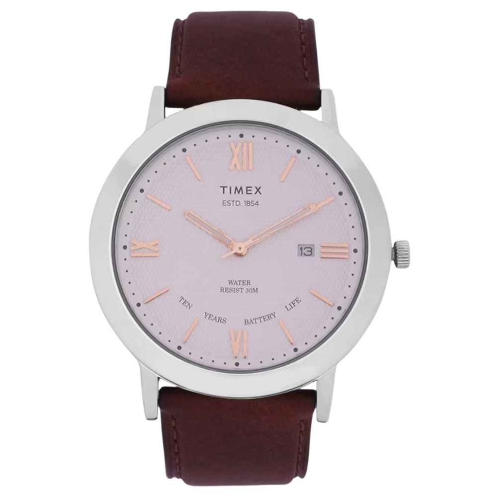 Timex Classic 41mm Silver Dial Quartz Women's Watch TW2U82400