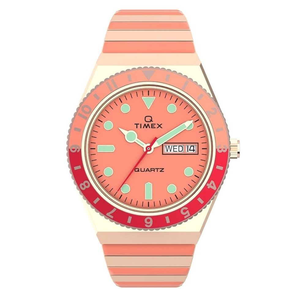Timex Malibu 36mm Pink Dial Quartz Women's Watch TW2V38600