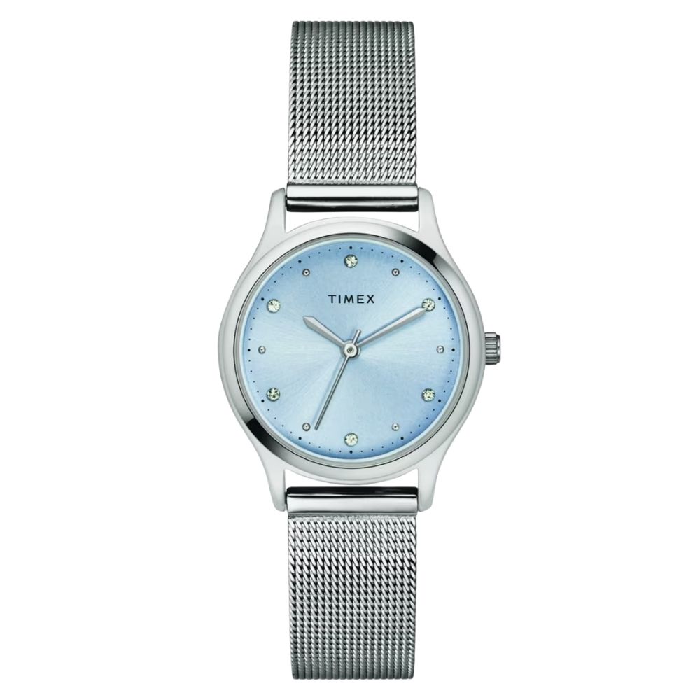 Timex Transcend 28mm Blue Dial Quartz Women's Watch TW2V82700