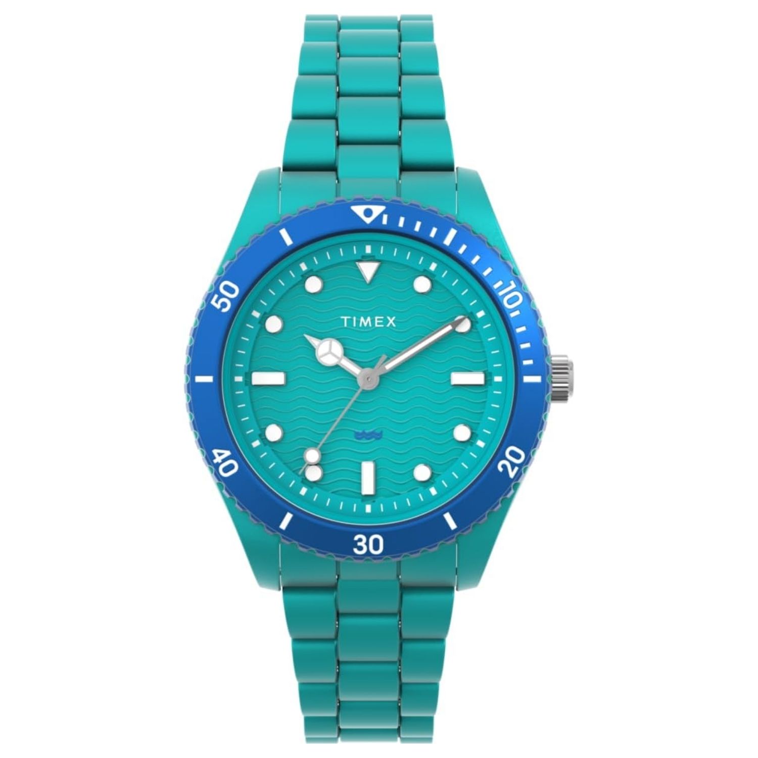 Timex Classic 37mm Green Dial Quartz Unisex Watch TW2Y04700