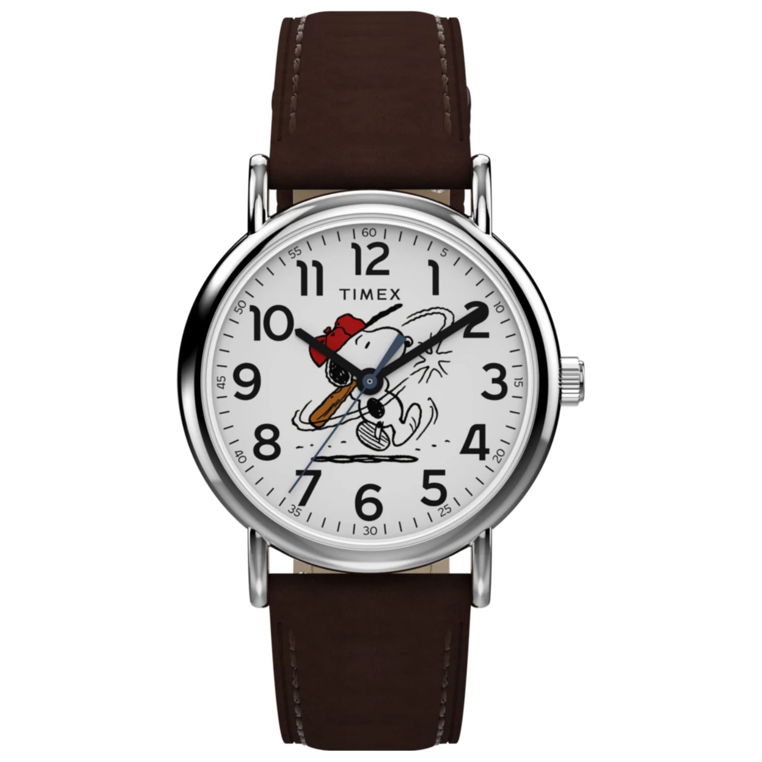 Timex Peanuts 38mm White Dial Quartz Men's Watch TW2Y51500