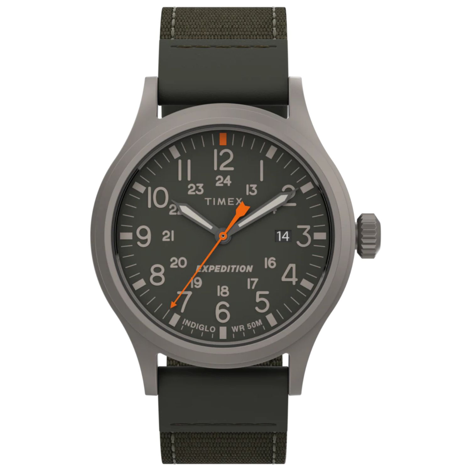 Timex Expedition 40mm Green Dial Quartz Men's Watch TW4B14000