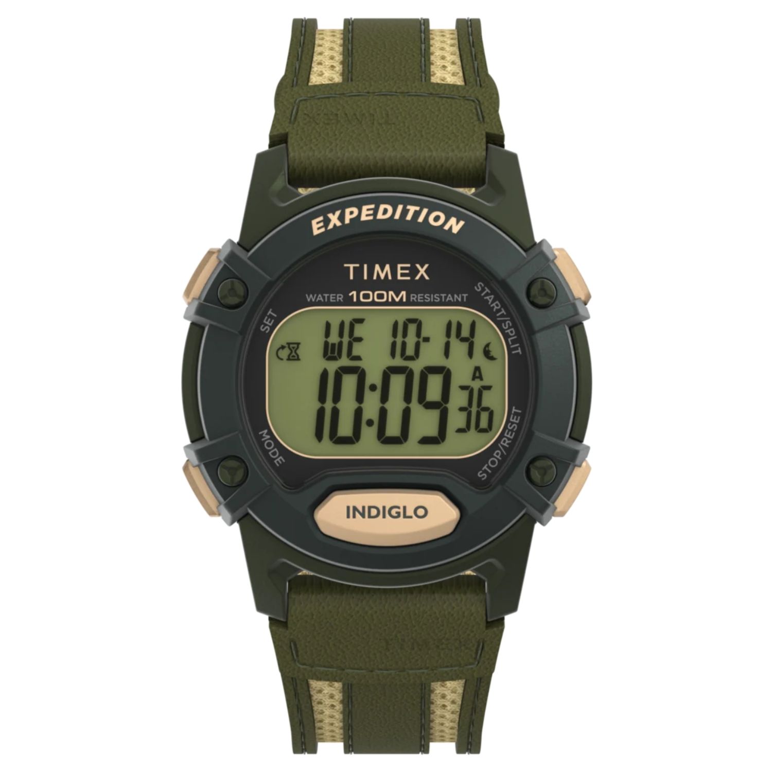 Timex Expedition 41mm Green Dial Quartz Men's Watch TW4B30300