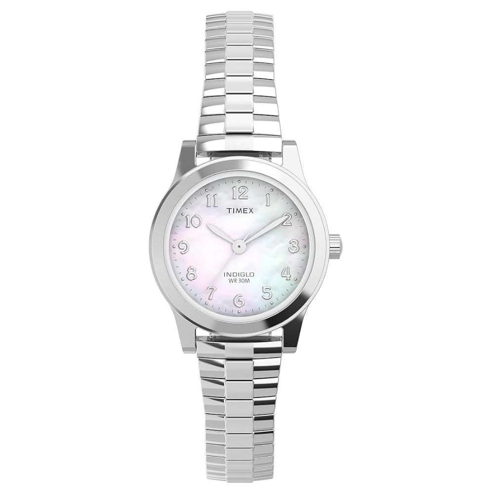 Timex Street Box 25mm White Dial Quartz Women's Watch TWG063500