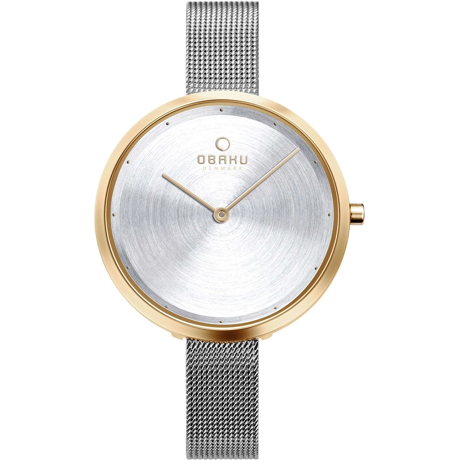 Obaku Classic 32mm Silver Dial Quartz Women's Watch V227LXGIMC