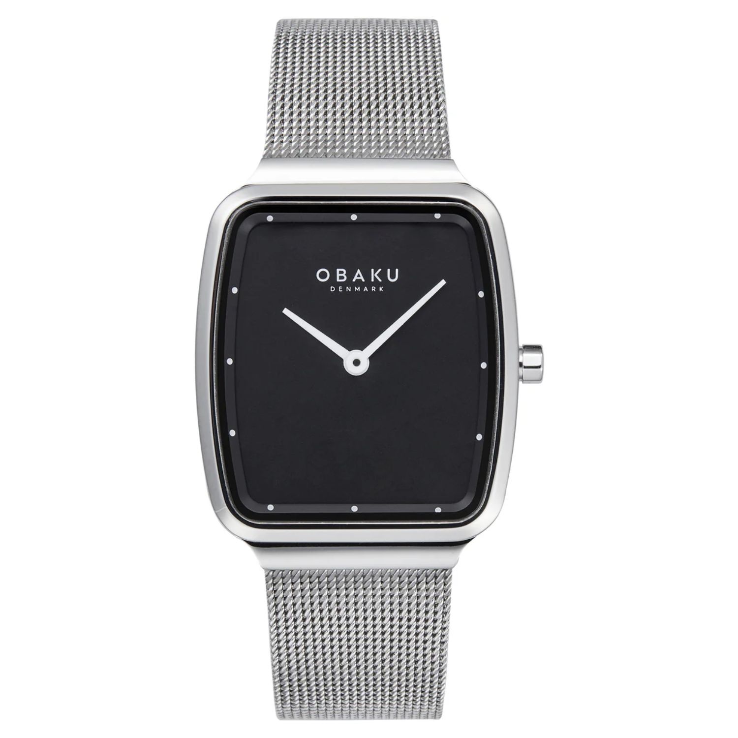Obaku Tern Lille 27mm Black Dial Quartz Women's Watch V267LXCBMC