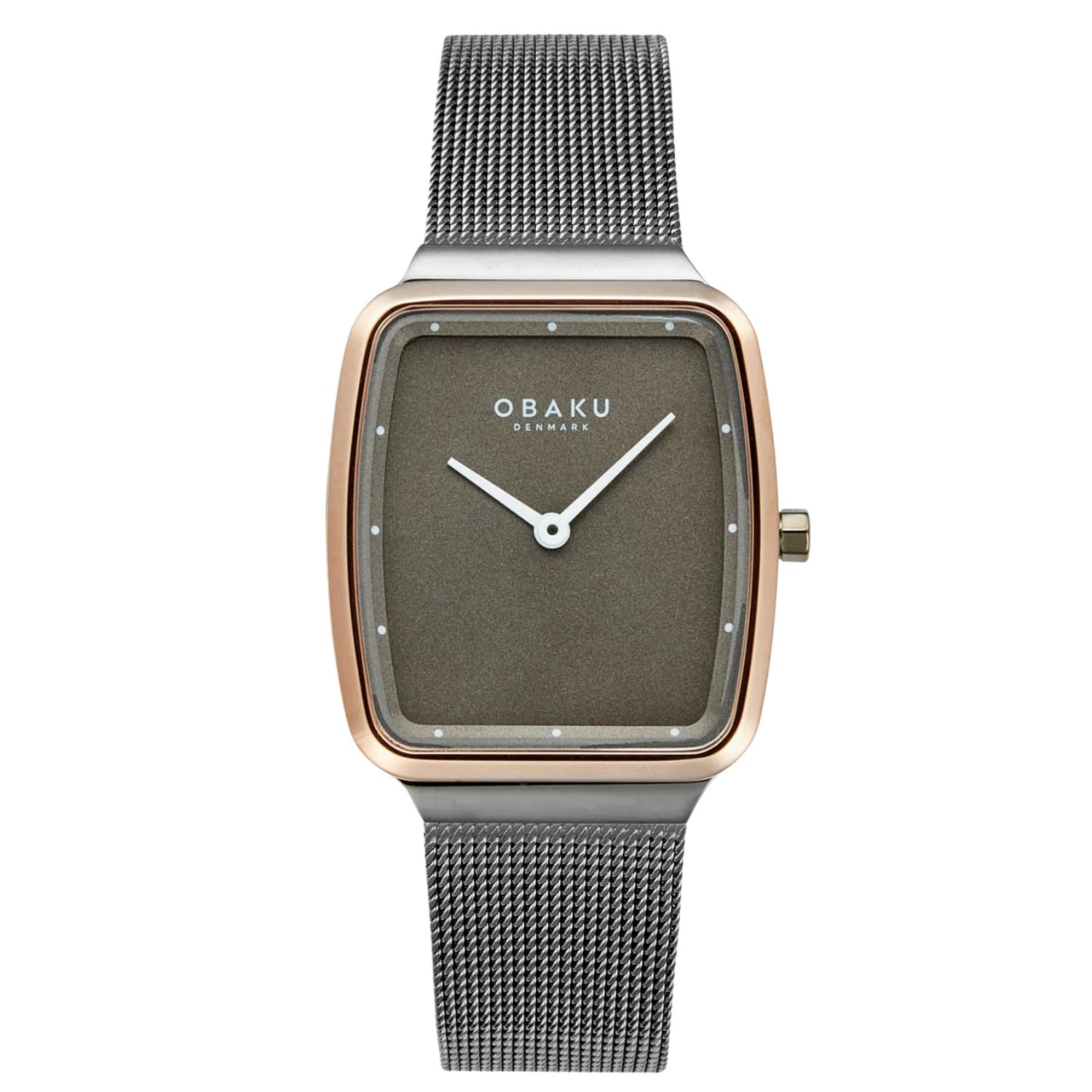 Obaku Tern Lille 27mm Grey Dial Quartz Women's Watch V267LXPUMU