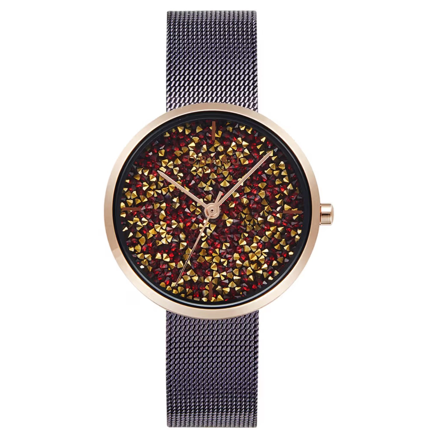 Obaku Glimmer 32mm Multicolor Dial Quartz Women's Watch V289LHVNMN