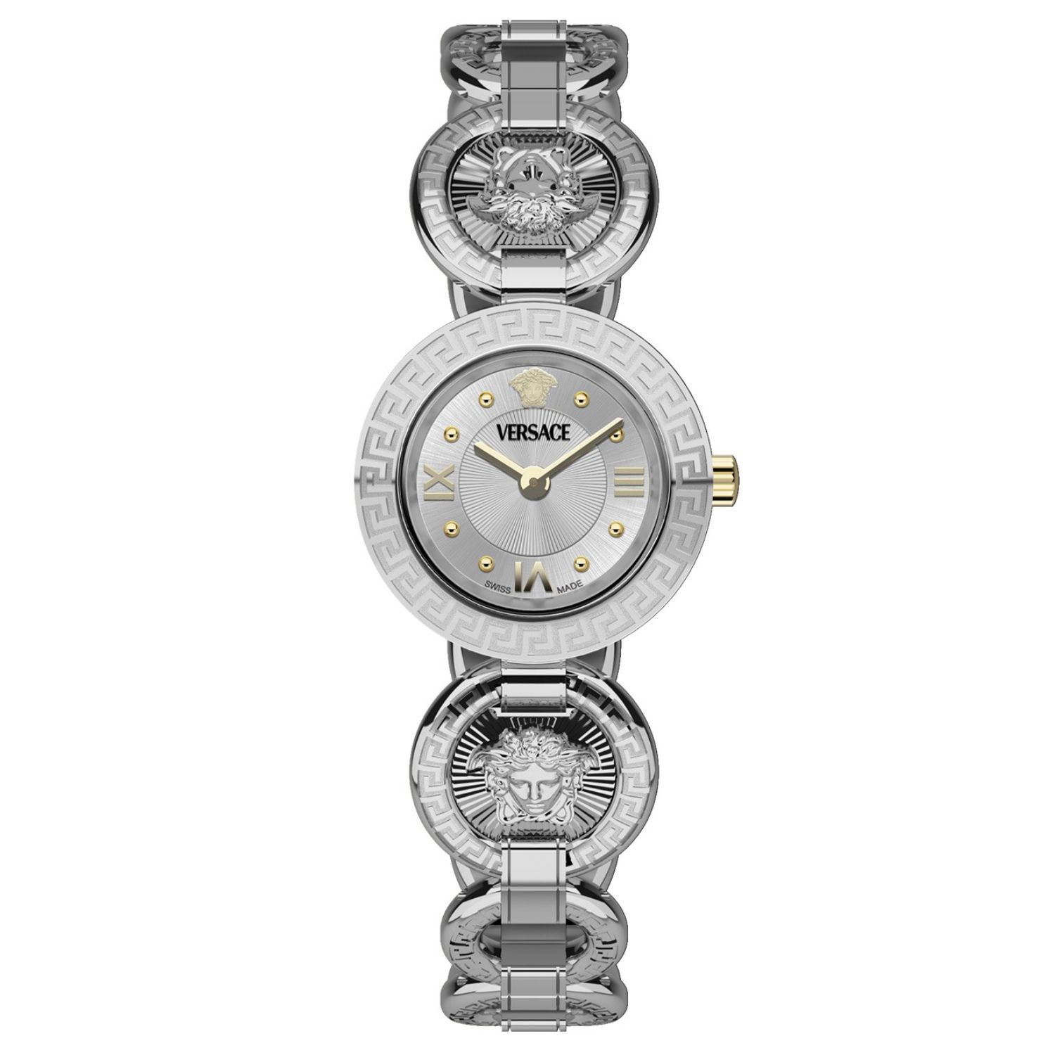 Versace Greca 28mm Silver Dial Quartz Women's Watch VEWCA0124
