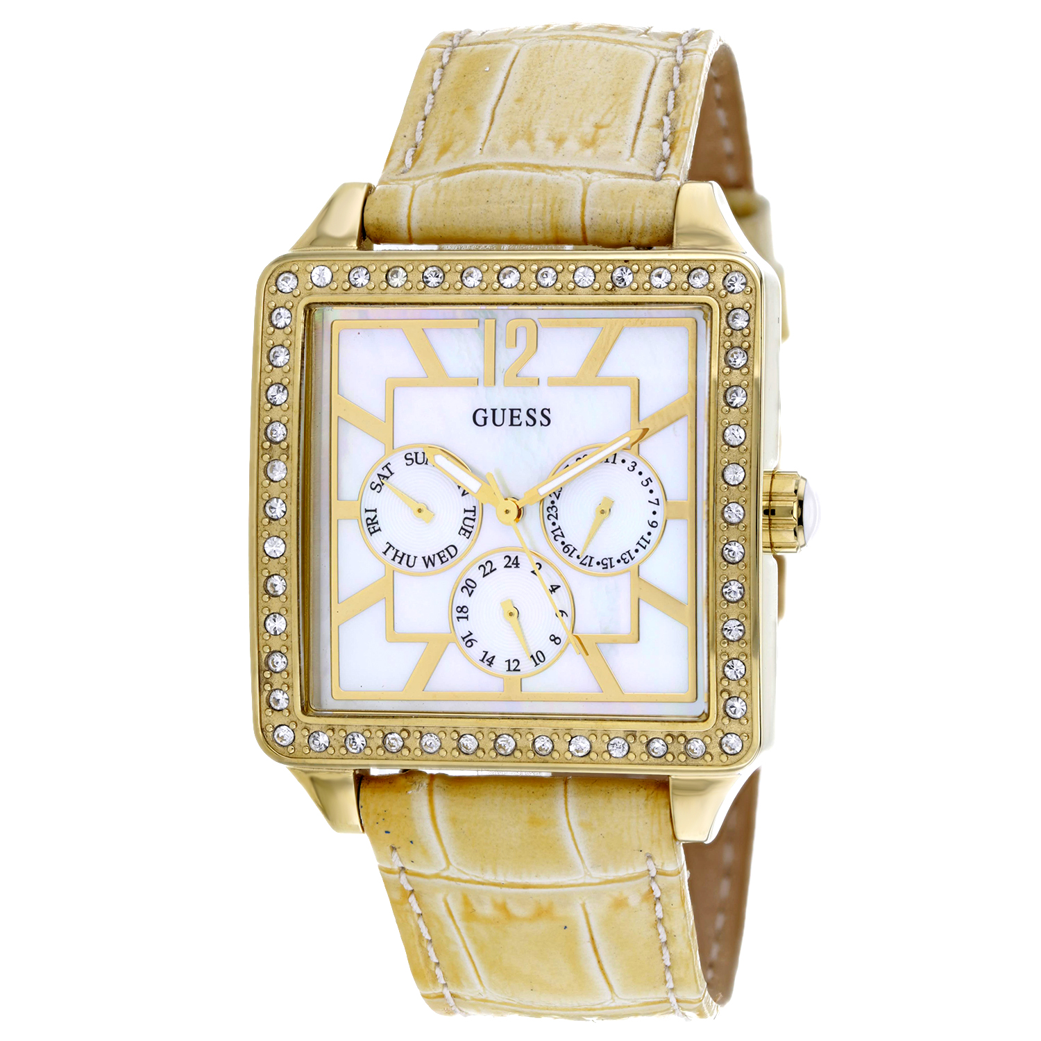 GUESS Analog Mother of Pearl Dial Women\'s Watch Guess Femme Bijou Mother Of Pearl Dial Ladies Watch  main image 4