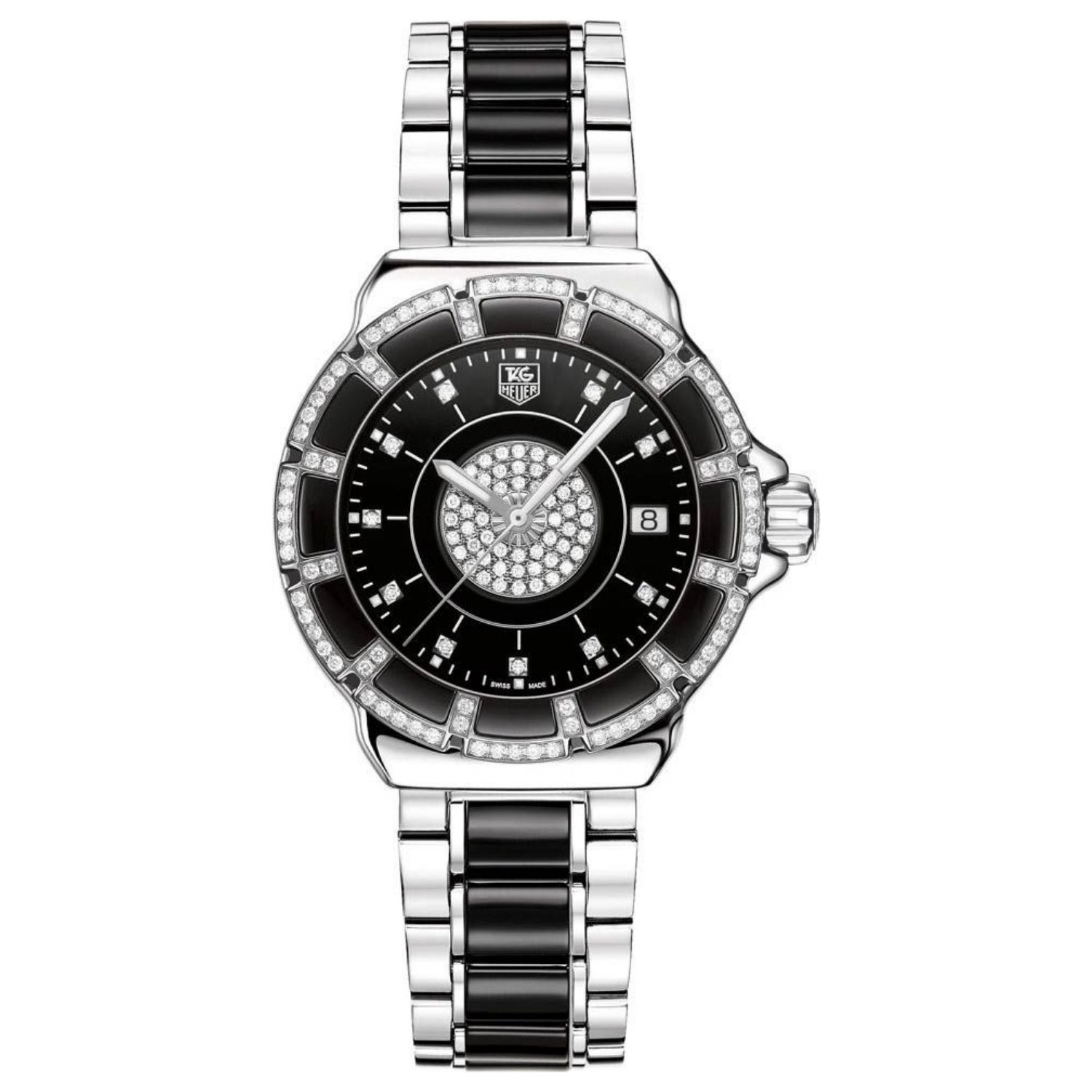 TAG Heuer Formula 37mm Black Dial Quartz Women's Watch WAH1219.BA0859