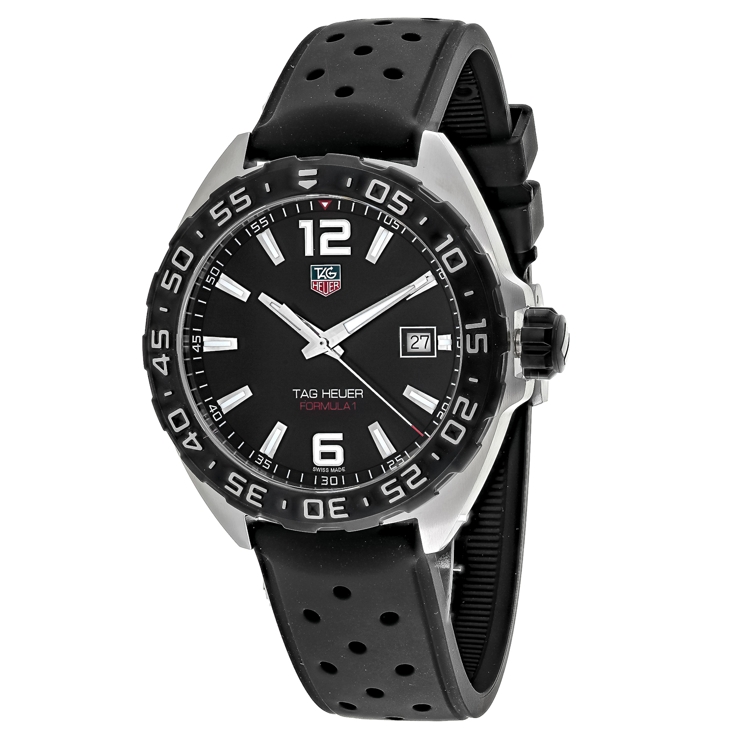 TAG Heuer Sports 41mm Black Dial Quartz Men's Watch WAZ1110.FT8023