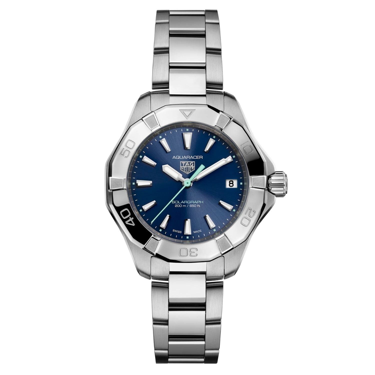 TAG Heuer Aquaracer 34mm Blue Dial Quartz Women's Watch WBP1311.BA0005